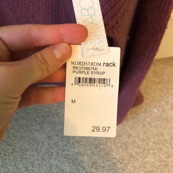 ABOUND purple syrup sweater - Picture 6 of 10